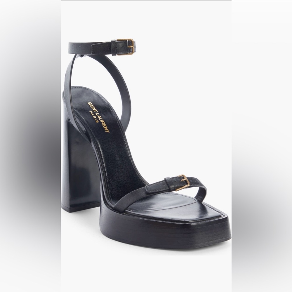 Saint Laurent Carine Platform Sandal